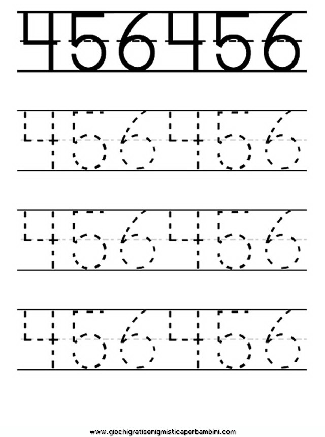 Pregrafismo Impara A Scrivere I Numeri Schede Didattiche Per La Scuola