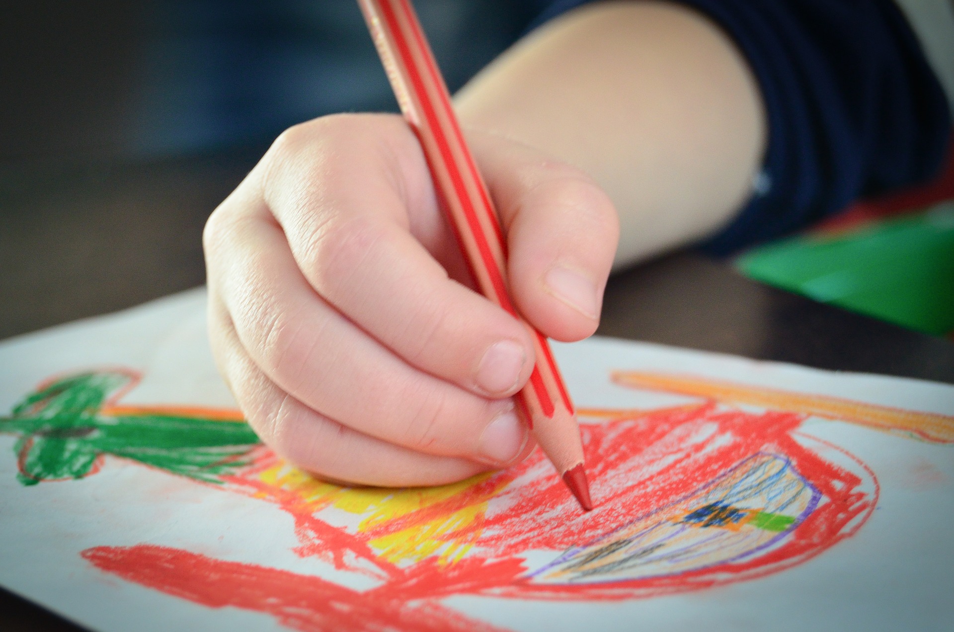 Impugnatura della matita - Interpretiamo il disegno dei bambini